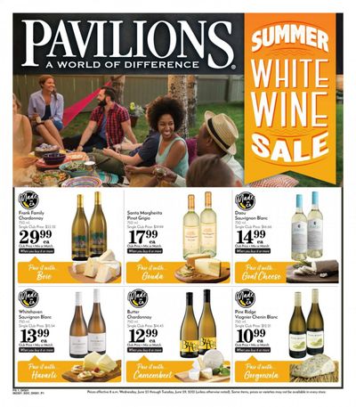 Pavilions (CA) Weekly Ad Flyer June 23 to June 29