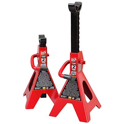 Torin Big Red Steel Jack Stands: 2 Ton Capacity, 1 Pair $49.21 (Reg $58.41)