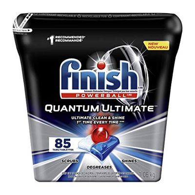 Finish Dishwasher Detergent, Quantum Ultimate, Fresh, 85 Tablets $17.66 (Reg $25.94)