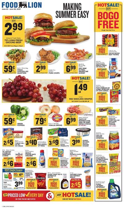 Food Lion (MD) Weekly Ad Flyer June 23 to June 29