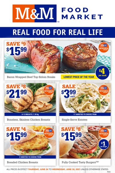 M&M Food Market (AB, BC, NWT, Yukon, NL) Flyer June 24 to 30