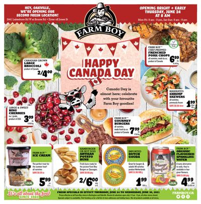 Farm Boy (Burlington and Oakville) Flyer June 24 to 30