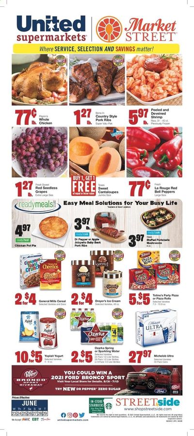 United Supermarkets (TX) Weekly Ad Flyer June 23 to June 29