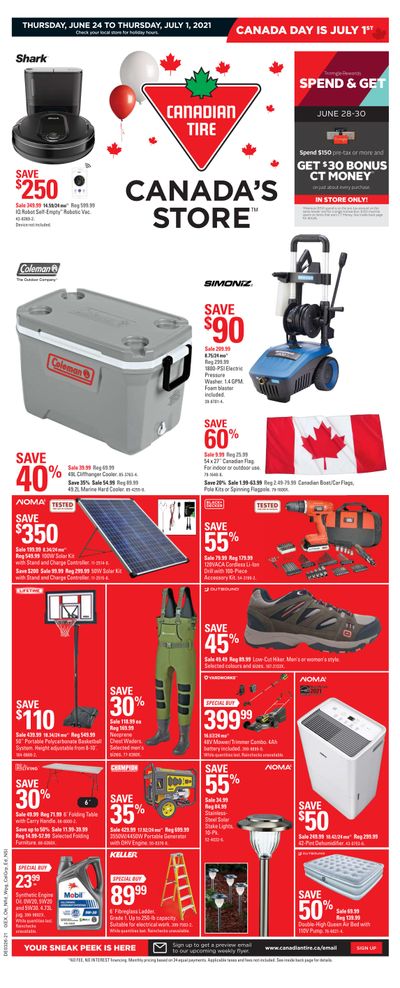 Canadian Tire (ON) Flyer June 24 to July 1