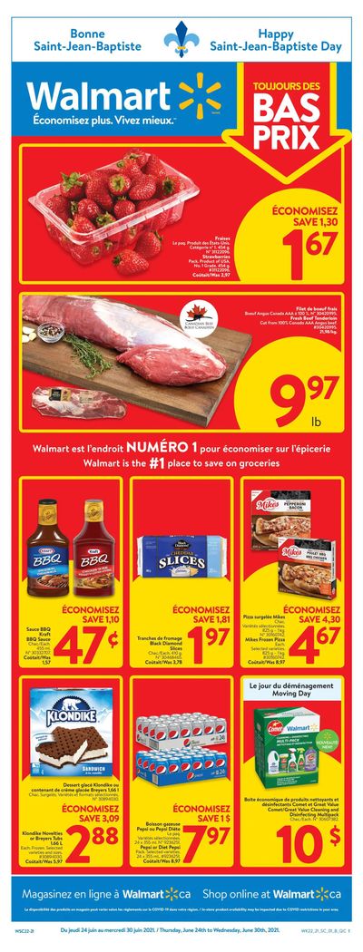 Walmart (QC) Flyer June 24 to 30