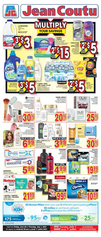 Jean Coutu (ON) Flyer June 25 to July 1