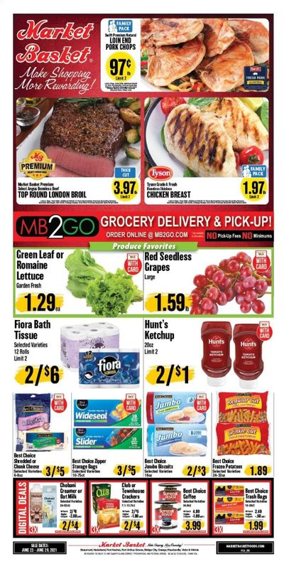 Market Basket (LA, TX) Weekly Ad Flyer June 23 to June 29