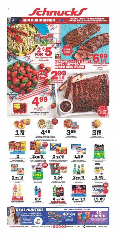 Schnucks (IA, IL, IN, MO) Weekly Ad Flyer June 23 to June 29 Schnucks (IA, IL, IN, MO) Weekly Ad Flyer June 23 to June 29