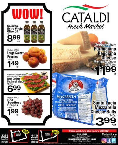 Cataldi Fresh Market Flyer June 23 to 29
