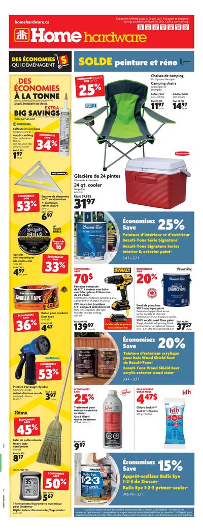 Home Hardware (QC) Flyer June 24 to 30