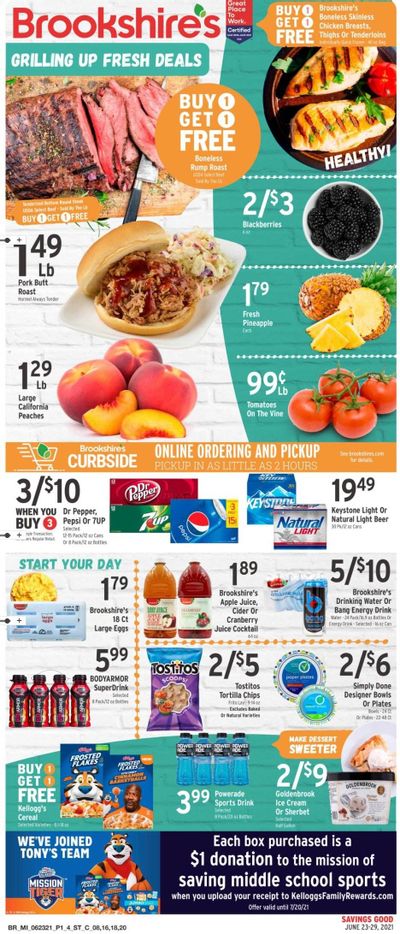 Brookshires (AR, LA, TX) Weekly Ad Flyer June 23 to June 29