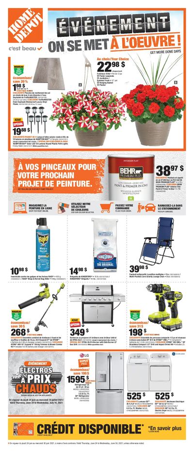 Home Depot (QC) Flyer June 24 to 30