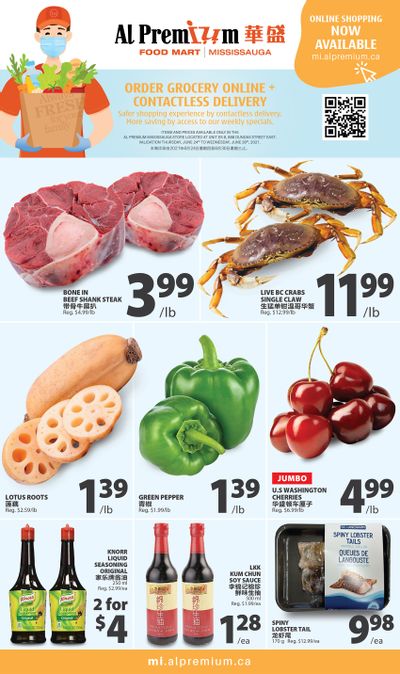 Al Premium Food Mart (Mississauga) Flyer June 24 to 30