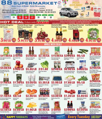 88 Supermarket Flyer June 24 to 30