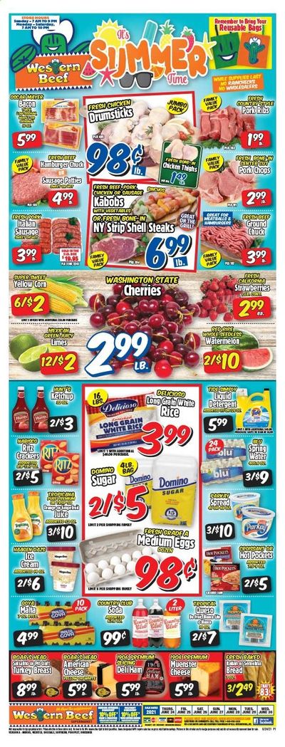 Western Beef (FL, NY) Weekly Ad Flyer June 24 to June 30