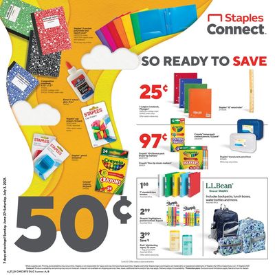 Staples Weekly Ad Flyer June 27 to July 3