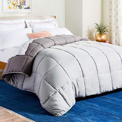 Linenspa All Season Hypoallergenic Down Alternative Microfiber Comforter $42.6 (Reg $74.30)