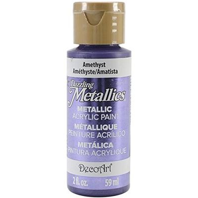 DecoArt Amethyst Dazzling Metallics Acrylic Paint 2oz $12.2 (Reg $16.12)