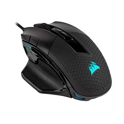 Corsair Nightsword RGB, Performance Tunable FPS/MOBA Gaming Mouse, Black, Backlit RGB LED, 18000 DPI, Optical $68.98 (Reg $99.99)