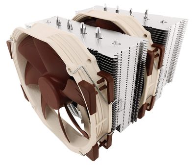Noctua NH-D15, Premium CPU Cooler with 2x NF-A15 PWM 140mm Fans (Brown) on Sale for $ 109.95 at Amazon Canada