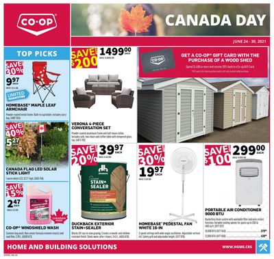 Co-op (West) Home Centre Flyer June 24 to 30