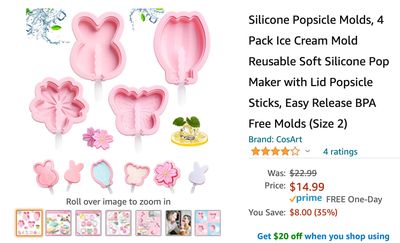 Amazon Canada Deals: Save 35% on Silicone Popsicle Molds + Skechers Women’s BOBS Plush + 53% on LED Strip Lights + More Offers