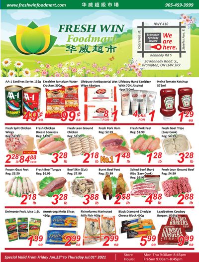 Fresh Win Foodmart Flyer June 25 to July 1