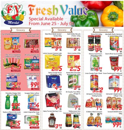 Fresh Value Flyer June 25 to July 1