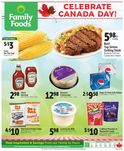 Family Foods Flyer June 25 to July 1