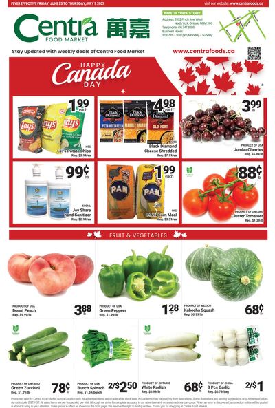Centra Foods (North York) Flyer June 25 to July 1