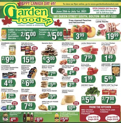 Garden Foods Flyer June 25 to July 1