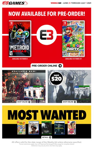 EB Games Flyer June 25 to July 1
