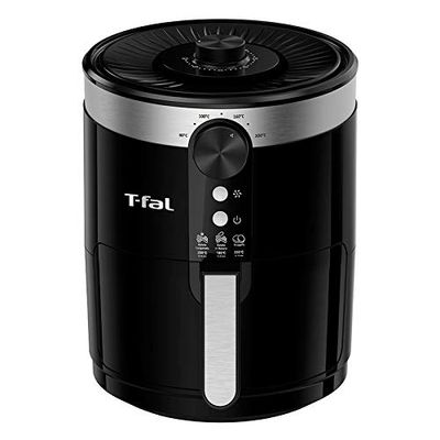 T-Fal Air Fryer, Friteuse, Easy Fry, Low Fat, Nonstick Basket, 3.5L, Black $99.99 (Reg $114.99)