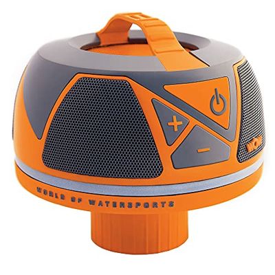 WoW Sports 17-9000 Sound Bluetooth Floating Speaker, Waterproof, 50 Hour Battery, 360 Degree Sound, LED Light, Fits in A Cup Holder $199.78 (Reg $224.55)