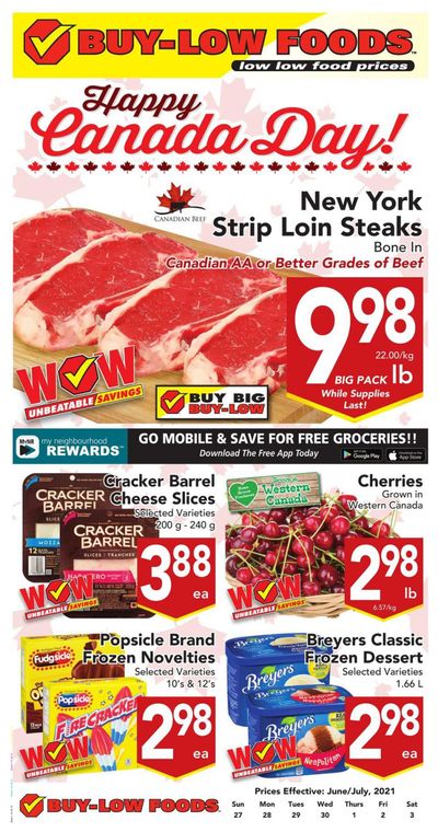 Buy-Low Foods Flyer June 27 to July 3