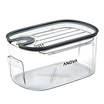 Anova Culinary ANTC01 Sous Vide Cooker Cooking container, Holds Up to 16L of Water, With Removable Lid and Rack $79 (Reg $109.98)