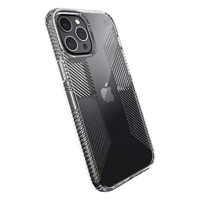 Speck Products Presidio Perfect-Clear Grip iPhone 12 Pro Max Case, Clear/Clear $19.96 (Reg $44.32)