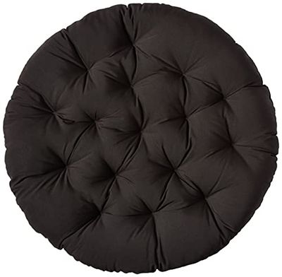 Blazing Needles Solid Twill Papasan Chair Cushion, 44" x 6" x 44", Black $64.62 (Reg $75.04)