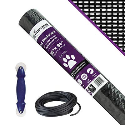 Saint-Gobain ADFORS FCS11145-M Pet Resistant Screen Repair Kit for Window & Door, Charcoal $29.73 (Reg $32.66)
