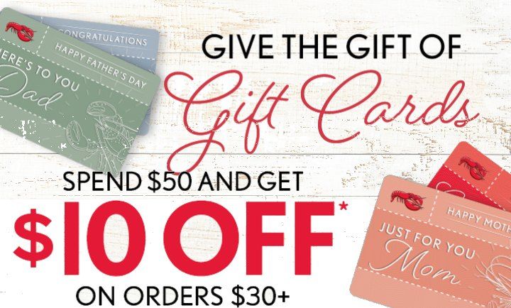 Gift Cards at Red Lobster