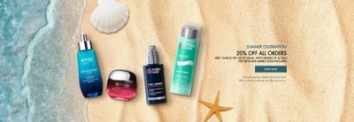 Biotherm Canada Summer Celebration Sale: Save 20% OFF All Orders + FREE $150 Gift w/ Purchase