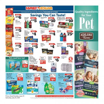 Family Dollar Weekly Ad Flyer June 27 to July 10