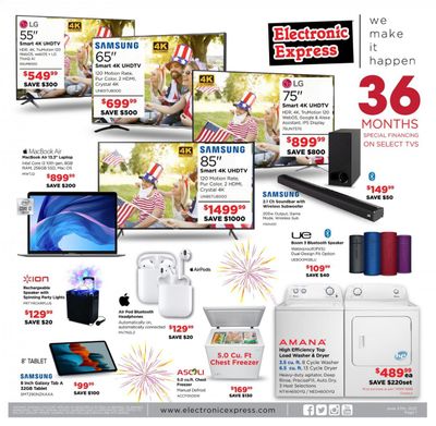 Electronic Express (AL, TN) Weekly Ad Flyer June 27 to July 3
