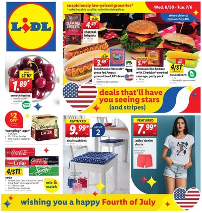 Lidl (GA, MD, NC, NJ, PA, SC, VA) Weekly Ad Flyer June 30 to July 6