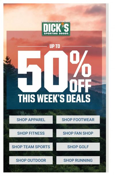 DICK'S Weekly Ad Flyer June 27 to July 3