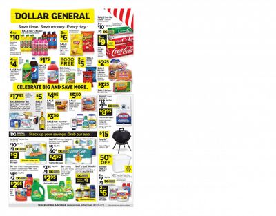 Dollar General (CA) Weekly Ad Flyer June 27 to July 3