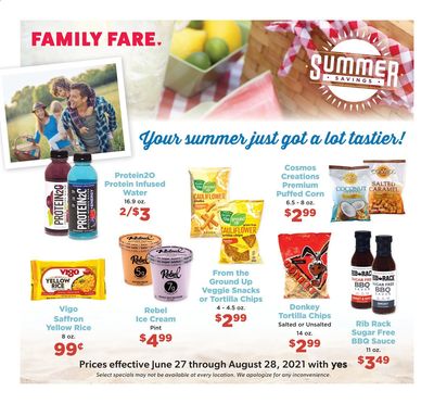 Family Fare (MI) Weekly Ad Flyer June 27 to August 28