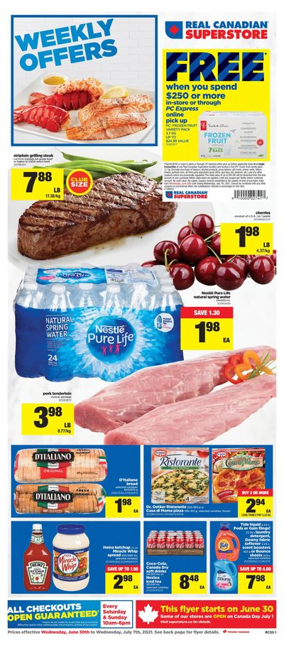 Real Canadian Superstore (ON) Flyer June 30 to July 7