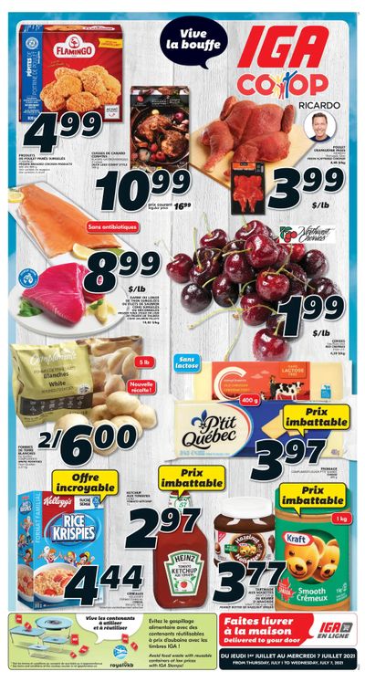 IGA (NB) Flyer July 1 to 7