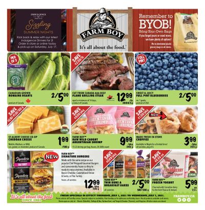 Farm Boy Flyer July 1 to 7